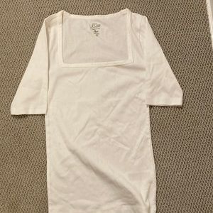 Square neck top